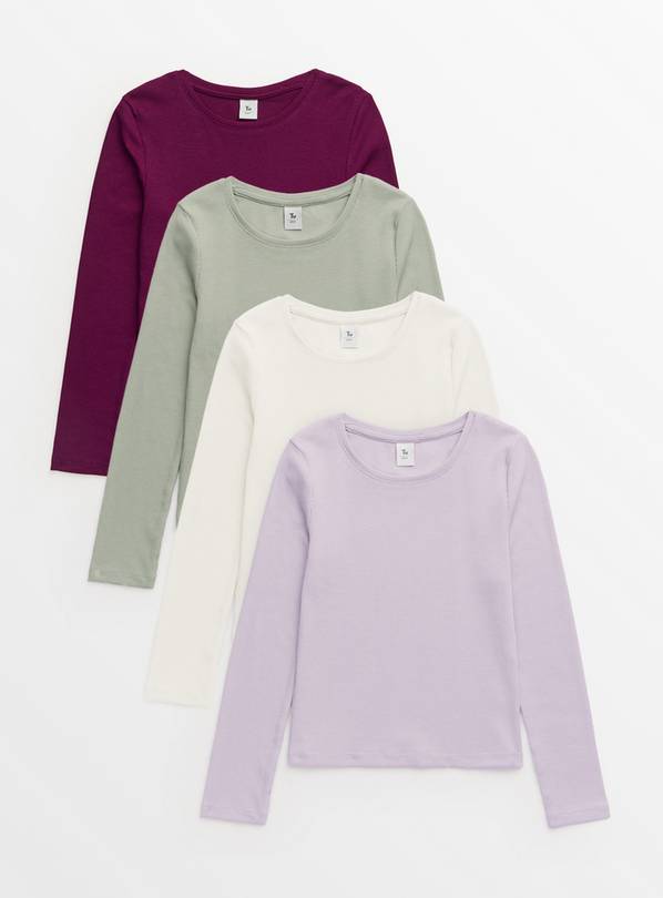 Long Sleeve Tops 4 Pack 5 years